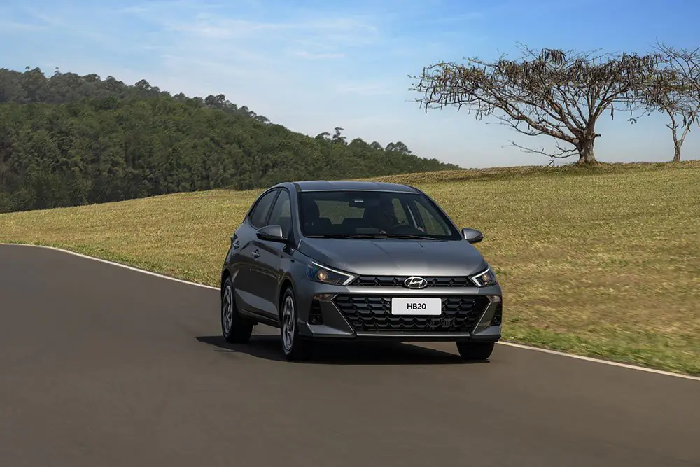 Hyundai HB20 Vision Bluelink 1.6 Flex 16V Aut. 2022 em foto externa