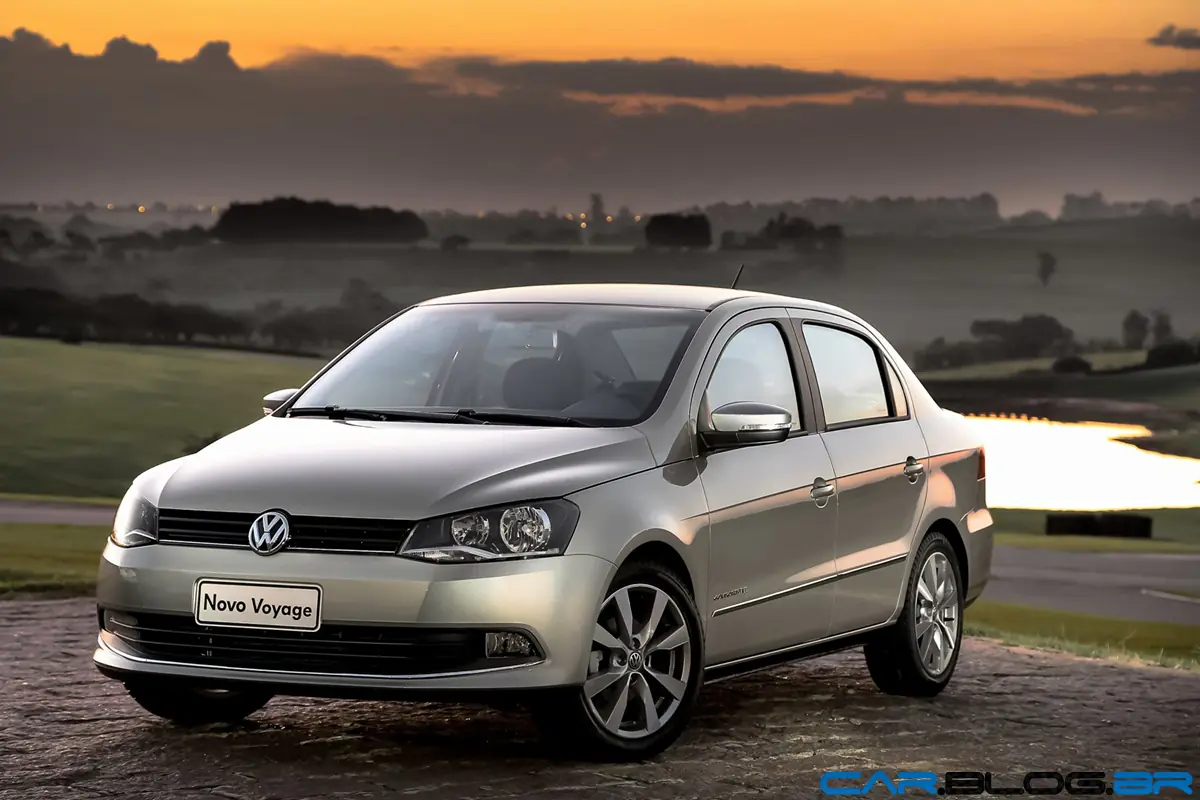 Volkswagen VOYAGE Trendline 1.0 T.Flex 12V 4p 2017 em foto externa